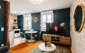 Gatsby - Elegant, Central, Fibre, Tv 4K, Netflix, Literie Confortable