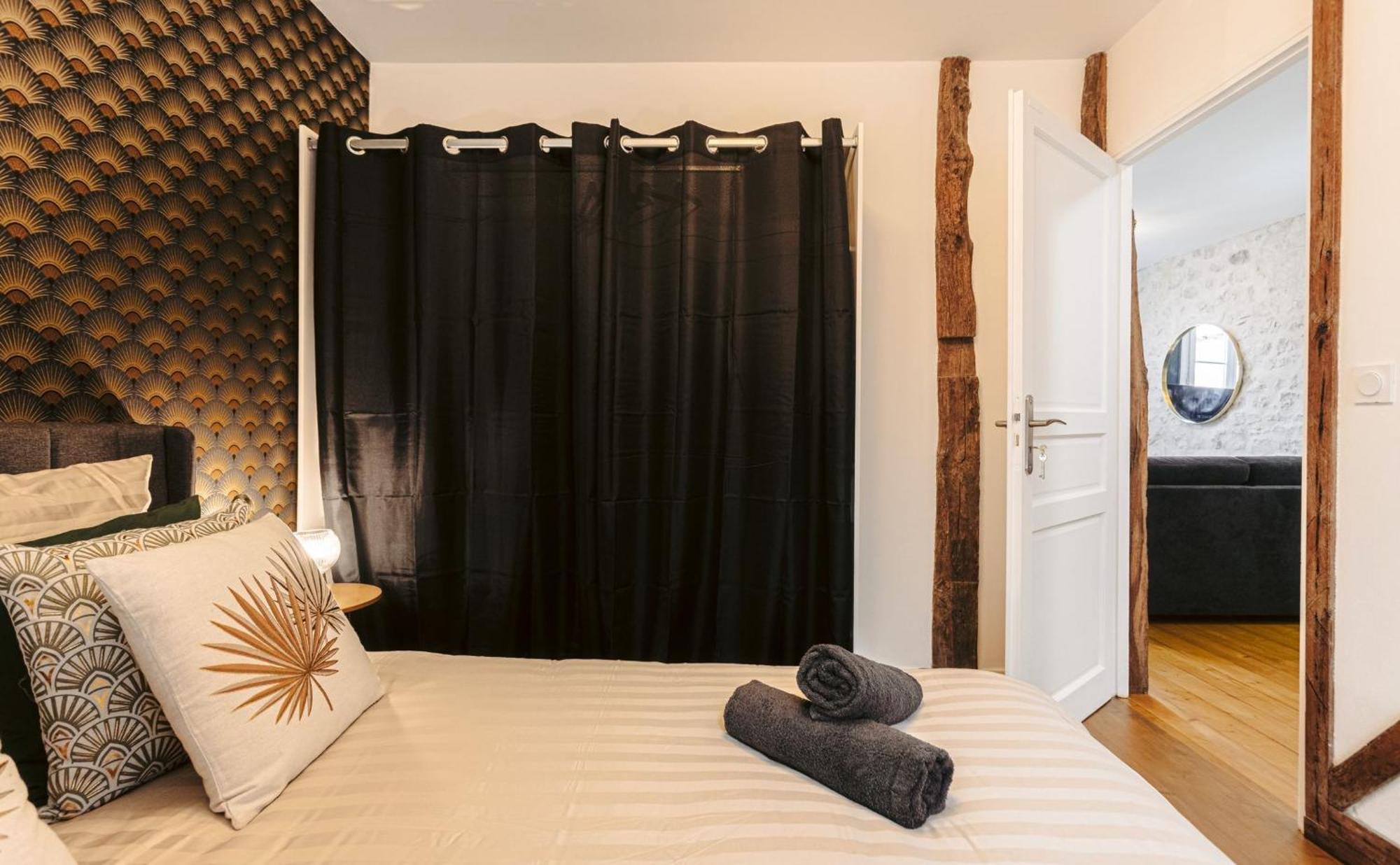 Gatsby - Elegant, Central, Fibre, Tv 4K, Netflix, Literie Confortable La Rochelle  Exterior foto