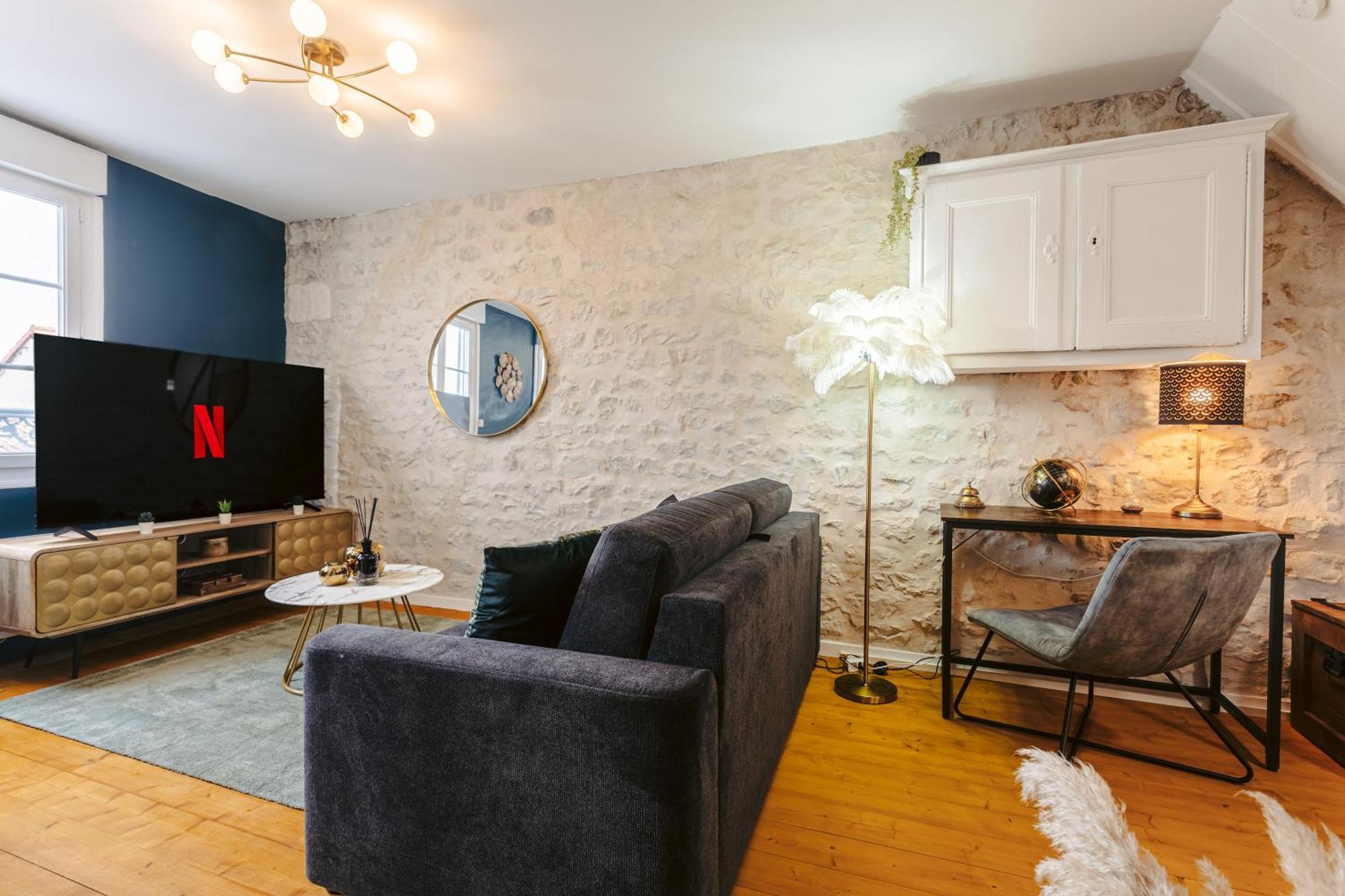 Gatsby - Elegant, Central, Fibre, Tv 4K, Netflix, Literie Confortable La Rochelle  Exterior foto