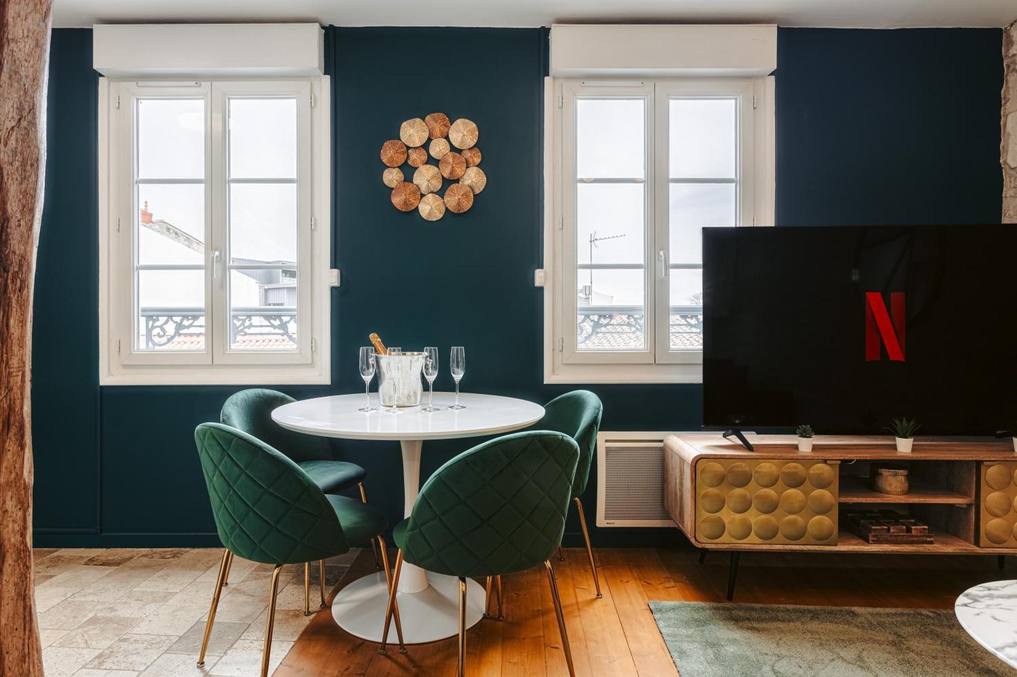 Gatsby - Elegant, Central, Fibre, Tv 4K, Netflix, Literie Confortable La Rochelle  Exterior foto